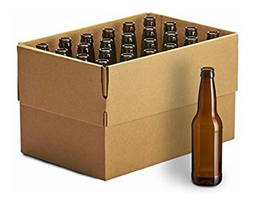 Botellas De Cerveza Fastrack | Vidrio Ámbar Para Elaboración