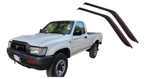 Deflectores Adhesivos  Toyota Hilux + 2001 2002 2003 2004 