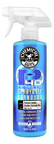 P40 Quick Detail Spray Natural Carnauba Shine Chemical Guys 