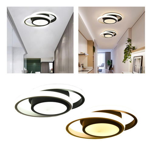 Lámpara Colgante De Luz De Techo Creativa De 2 Uds.,