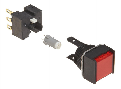 Omron A16l-arm-5d-1 do Way Guardia Tipo Pushbutton Switch