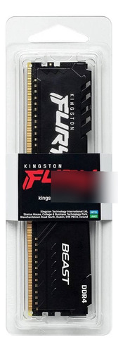 Memória Ram Para Pc Ddr4 3200mhz Cl16 16gb 1x16gb Kingston F