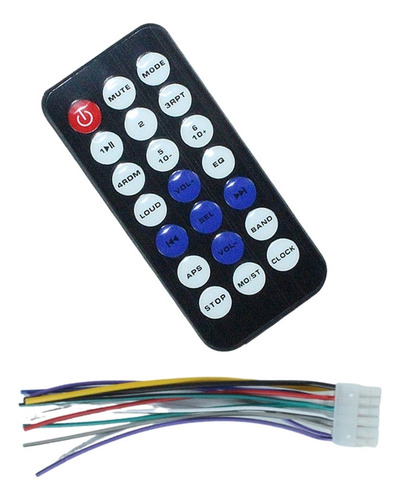 Radio Mp3 Con Control Usb/sd/am/fm Auto 1 Din Bluetooth