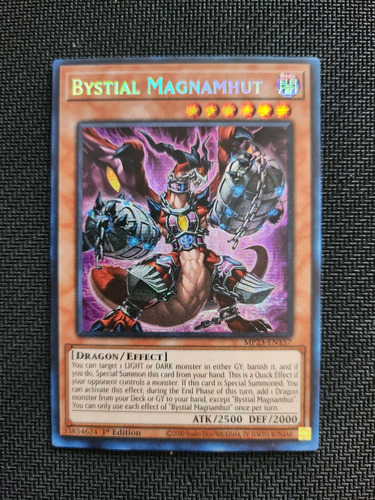 Yugioh! Bystial Magnamhut Secreto