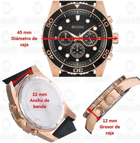 Reloj bulova 98a192 sale