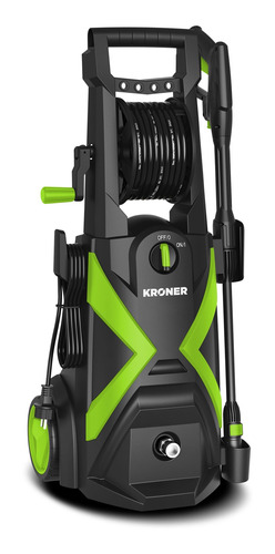 Lavadora profissional de alta pressão de 2300 Watts 165/bar com rodas Autostop Kroner