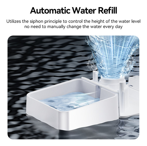 Alimentador Automático Para Mascotas Rojeco, 8.5 L, Gravity