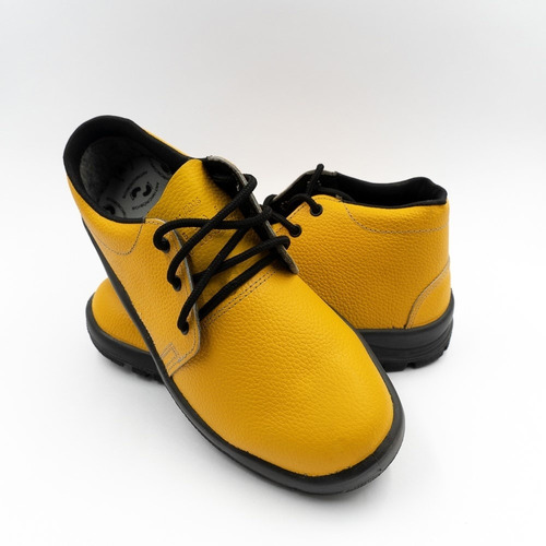 Zapato Amarillo Con Puntera Marca V-seg 38-42