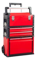 Comprar Caja Organizadora Herramientas Metal Portátil Apilable Rueda