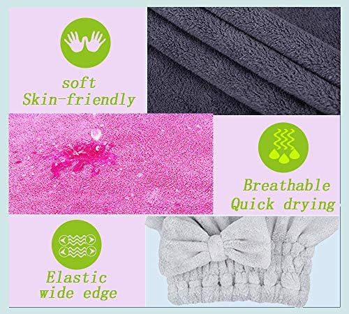 Mayouth Toallas De Microfibra Para Secar El Cabello Envoltur