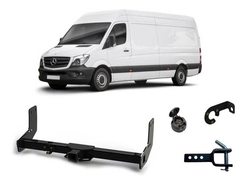 Enganche M.benz Sprinter Furgon Largo Con Perno