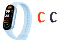 Comprar Pulsera Inteligente Mi Smart Band 9 Artic Blue + 2 Mallas Azul Claro Deportiva Azul Claro Azul Claro