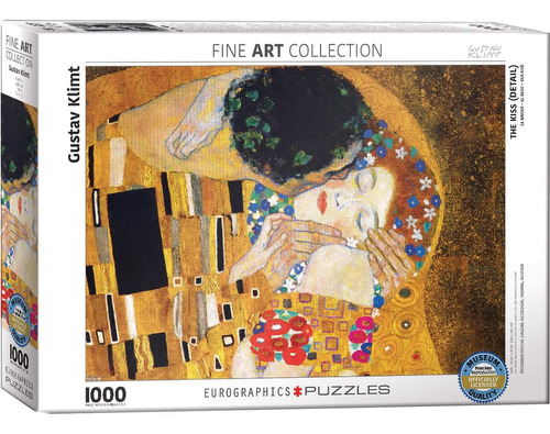 Eurographics El Beso (detalle) De Gustav Klimt Puzzle De 100