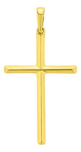 Colgante De Cruz Cristiana Simple De Oro Ama De Jewelry Amer