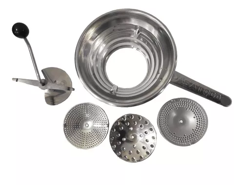 PASAPURES INOX 3 DISCOS 24 CMS. : : Hogar y Cocina