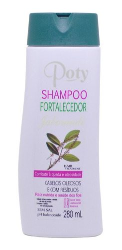 Shampoo Fortalecedor Poty 280ml
