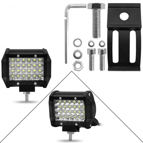 Faro Barra 72w Cree 24 Led 4 PuLG Ip67 Profundidad