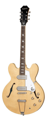 Guitarra Electrica EpiPhone Casino Natural Material Del Diapasón Laurel Indio Orientación De La Mano Diestro