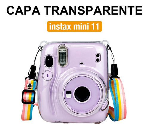 Funda Transparente Instax Mini 11 Funda Protectora Cámara 03