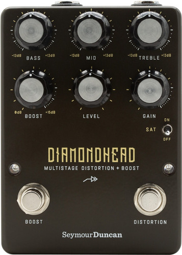 Pedal Efecto Seymour Duncan Diamondhead Distortion Boost