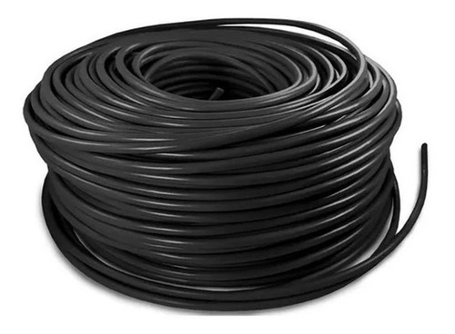 Imagen 1 de 1 de Cable Eléctrico Cca Calibre 8 Alucobre 100m Unipolar Negro