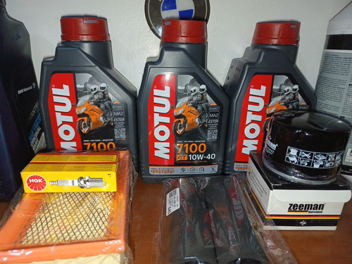 Kit De Afinación Servicio Moto Bmw F700 Y F800 Motul 7100