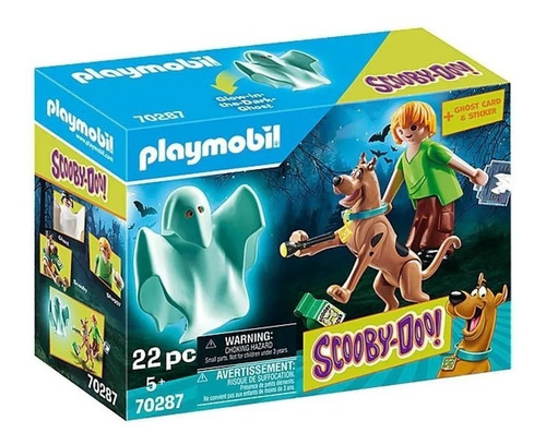 Playmobil Scooby Doo! Scooby & Salsicha Com Fantasma Sunny 