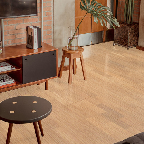 Vinil Piso Autoadherible Tipo Duela Madera 36pza Para 5 Mts2 Gris Oscuro