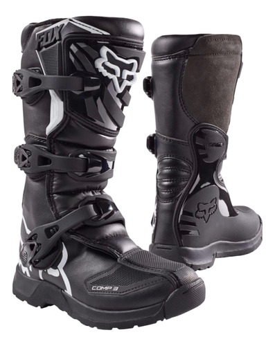 Botas Fox Comp Joven O Adulto Talla 6mx, Seguras, Original