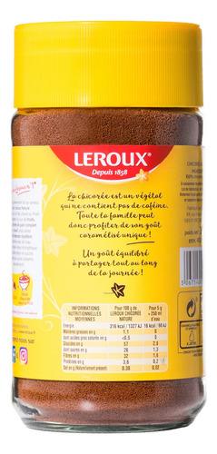 Leroux - Achicoria Instantánea Regular, 200 G
