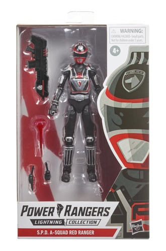 Power Rangers Lightning Collecction Spd A-squad Red Ranger