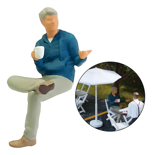 2x Figuras De Modelo De Personas A Escala 1/64, Figuras De