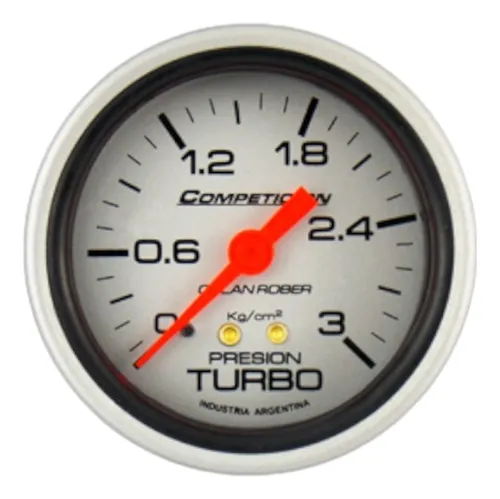 comprar Manometro Presion Turbo Competicion Ø60 Orlan Rober