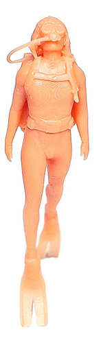 4 X 1/64 Figuritas De Buzo, Figuritas De, Miniatura, B