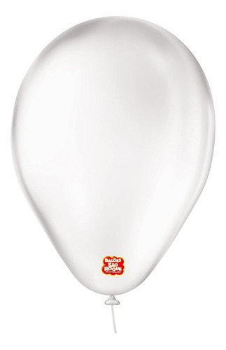 Balão De Festa Basic - Transparente - 6,5 - 50 Unidades