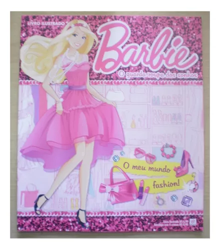 Barbie Guarda Roupa De Luxo Com Boneca Hjl66 Mattel