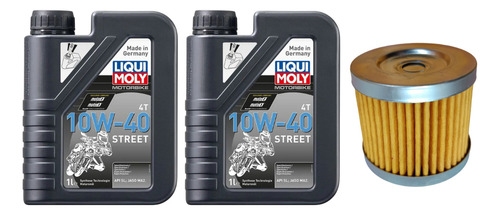 Kit Mantención Suzuki Gixxer 250 Fi/di Liqui Moly 10w-40
