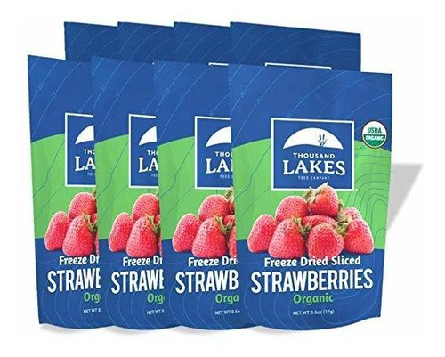 Thousand Lakes Liofilizado Snacks Frutas Y Verduras - Organi