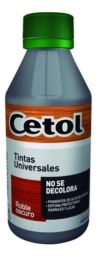 Tinta Para Maderas Cetol Roble Claro 240 Cc Color No aplica