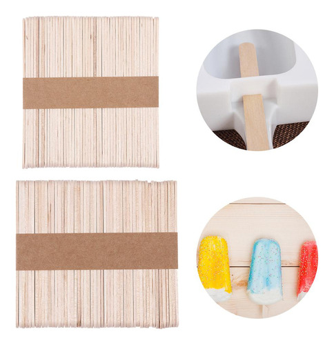 Palitos De Helado De Madera Para Paletas De Helado De Madera