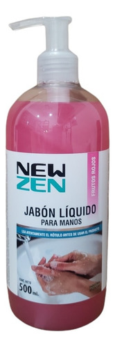 Jabon Liquido Para Manos X 500 Cc Frutos Rojos C/dosificador