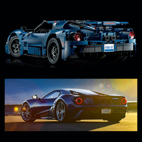 Kit De Modelo De Carro Lego Technic 2022 Ford Gt 42154 Para