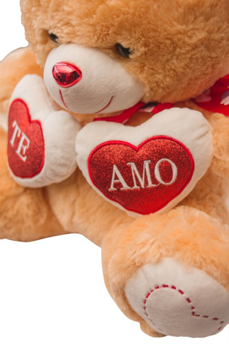 Imagen 2 de 7 de Oso Peluche Te Amo Corazón Regalo Enamorados Aniversario