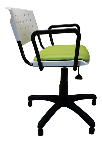 Imagen 2 de 9 de Silla De Peluqueria Libera Indar Asiento Tapizado En Colores