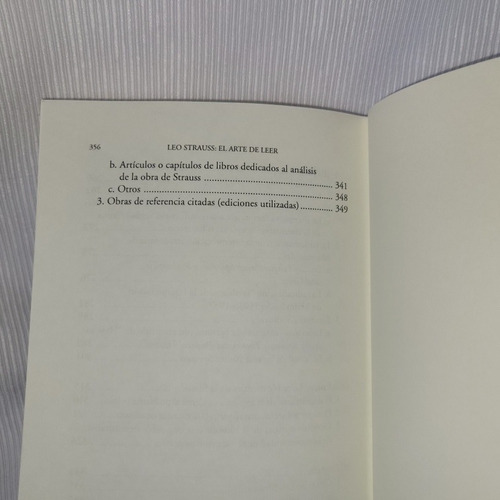 Imagen 7 de 8 de Leo Strauss El Arte De Leer Claudia Hilb Fce