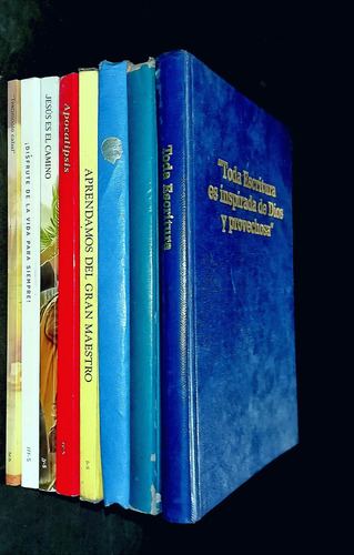 8 Libros 3 Pasta Dura 5 Pasta Blanda Testigos De Jehová (Usado)