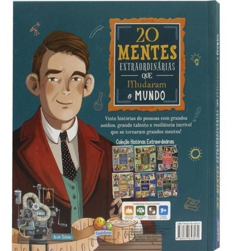 Histórias Extraordinárias: 20 Mentes Extraordinárias Que, De Srl, Moon. Editora Todolivro, Capa Mole Em Português