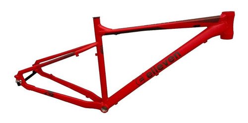 Imagem 1 de 4 de Quadro Elleven Gravity Vermelho Bicicleta Aro 29 Aluminio 17