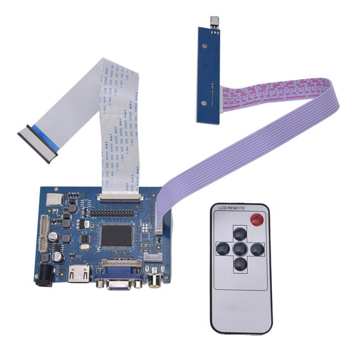 Placa Controladora Hdmi +vga Av Lcd At070tn92 At070tn90