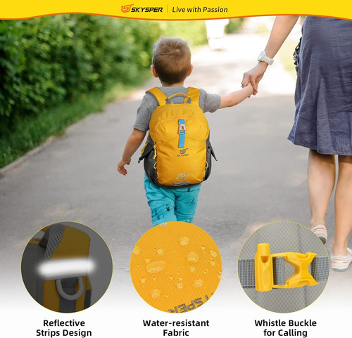 Mochila Skysper Kids De 10 Litros Para Ninos Pequenos, Mo...